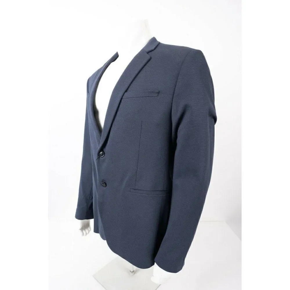 Zara Mens Suit Jacket Blazer EU 48 US 38 Textured